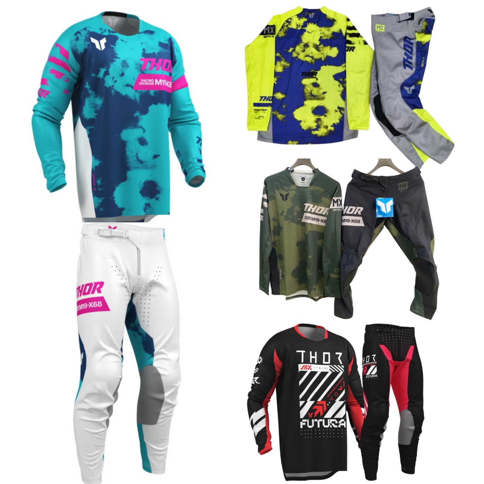 Motorcycle Gear For Sale - 모토크로스 기어 세트 탑 오프로드 Mx
