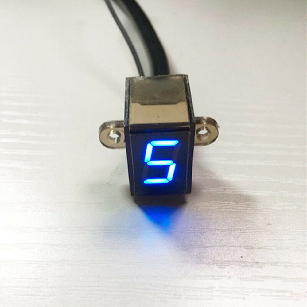 Motorcycle Gear Blue - 06단 변속용 LED 오토바이 기어 표시기