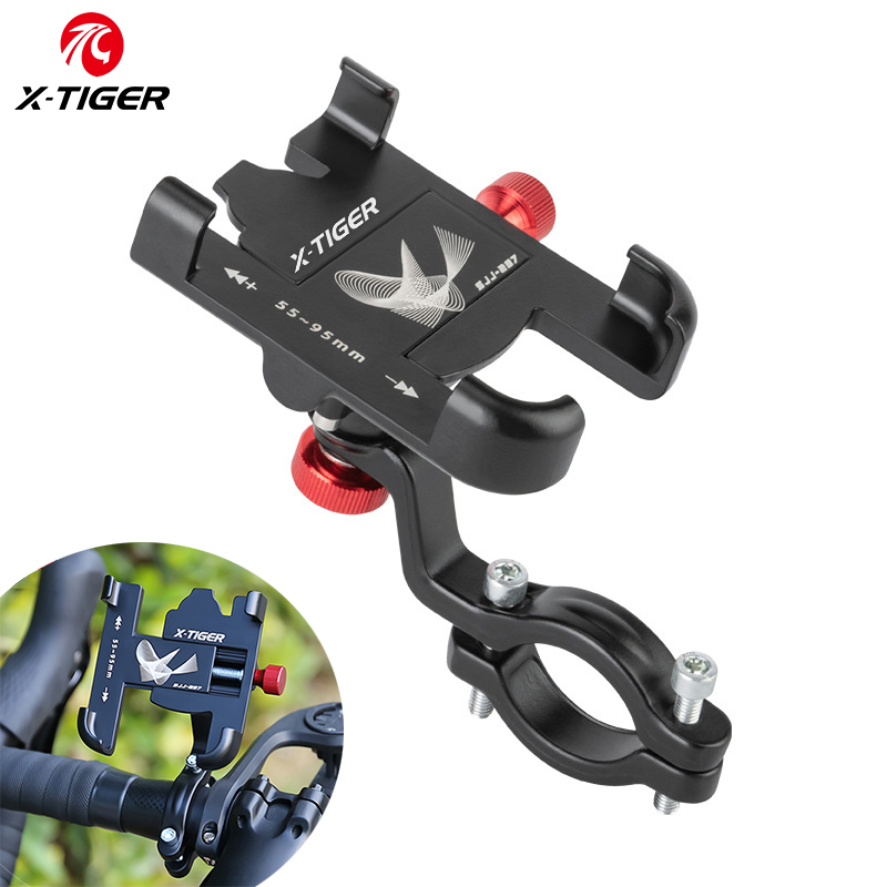 Phone Mount Handlebar - X-TIGER 합금 자전거 전화 홀더 자전거