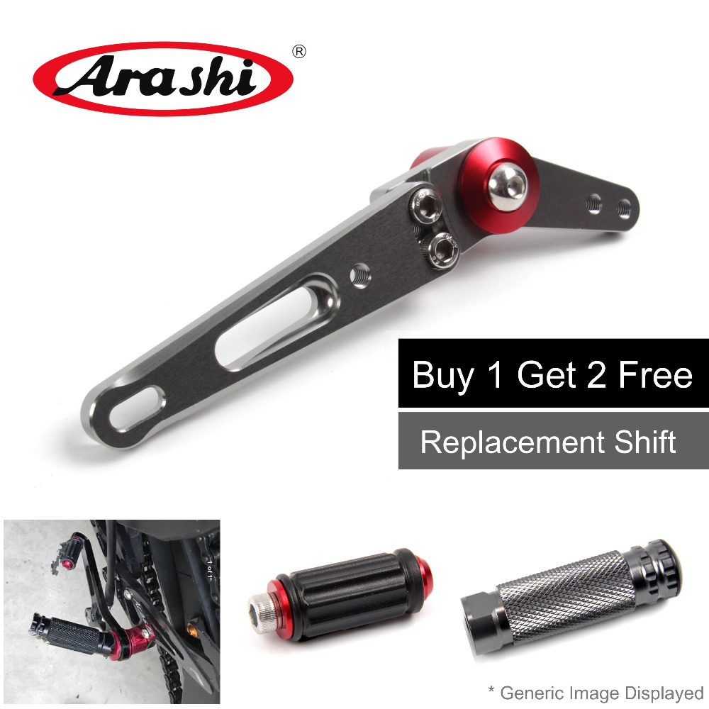 Motorcycle Gear Lever Extender - Arashi 조정 가능한 리셋 교체 시프트