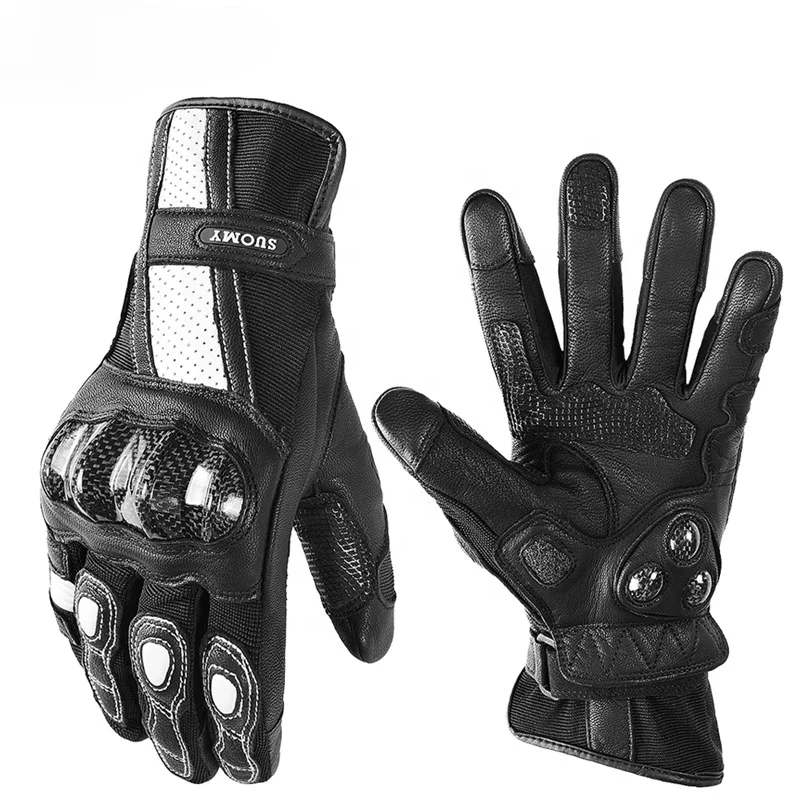 Xxl Motorcycle Gear - -Suomy 여성용 오토바이 장갑 가죽 오토바이