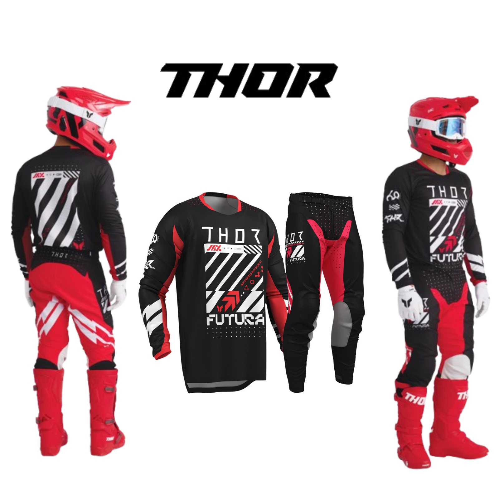 모토크로스 기어 세트 탑 오프로드 Mx 콤보 THOR  - Motorcycle Gear For Sale 리뷰 및 가격