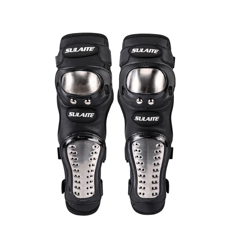 4 개/대 오토바이 Kneepad 스테인레스 스틸 모토 - Motorcycle Gear For Sale 리뷰 및 가격