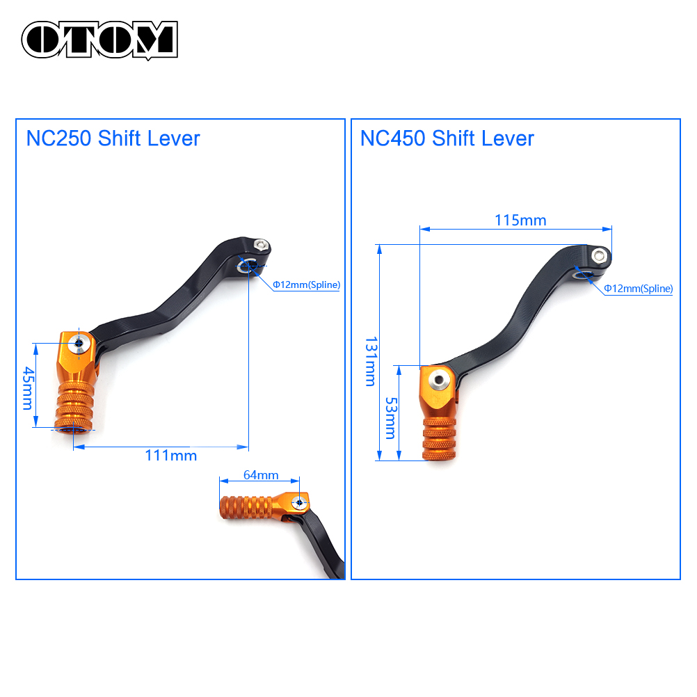 OTOM-접이식 알루미늄 기어 시프트 레버, 확장 페달 - Motorcycle Gear Lever Extender 리뷰 및 가격