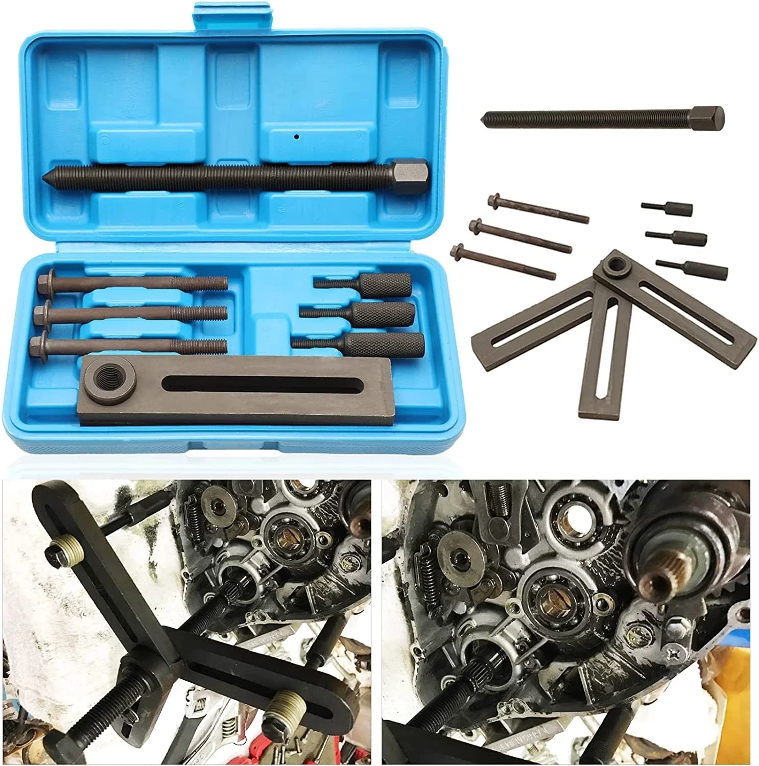 오토바이 크랭크 샤프트 분리기 리무버 풀러 렌치 도구  - Motorcycle Gearbox 리뷰 및 가격