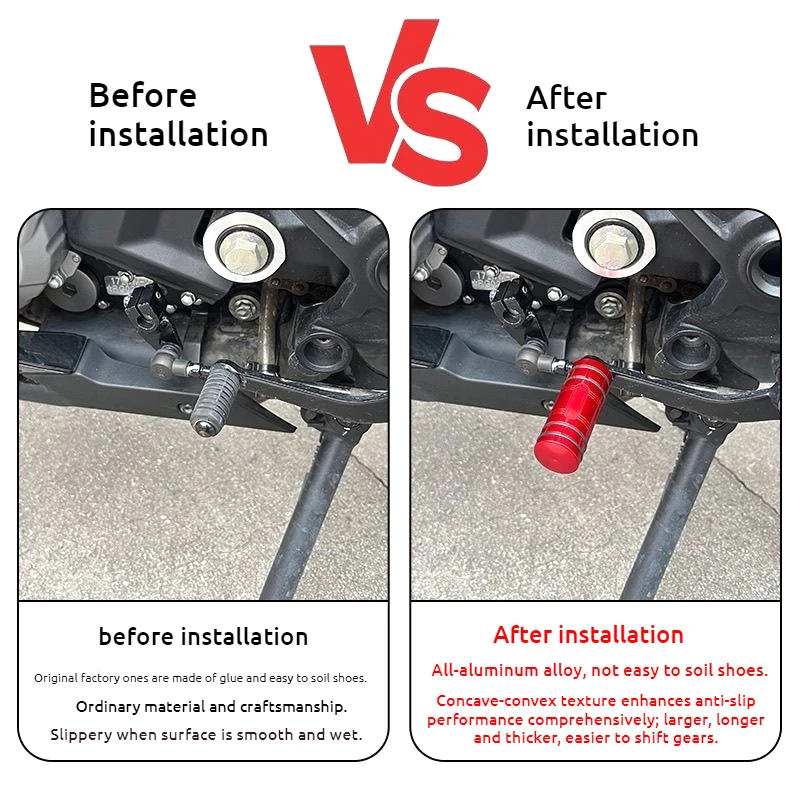 오토바이 기어 변속 레버 페달 팁 연장 브레이크 CFM - Motorcycle Gear Lever Extender 리뷰 및 가격