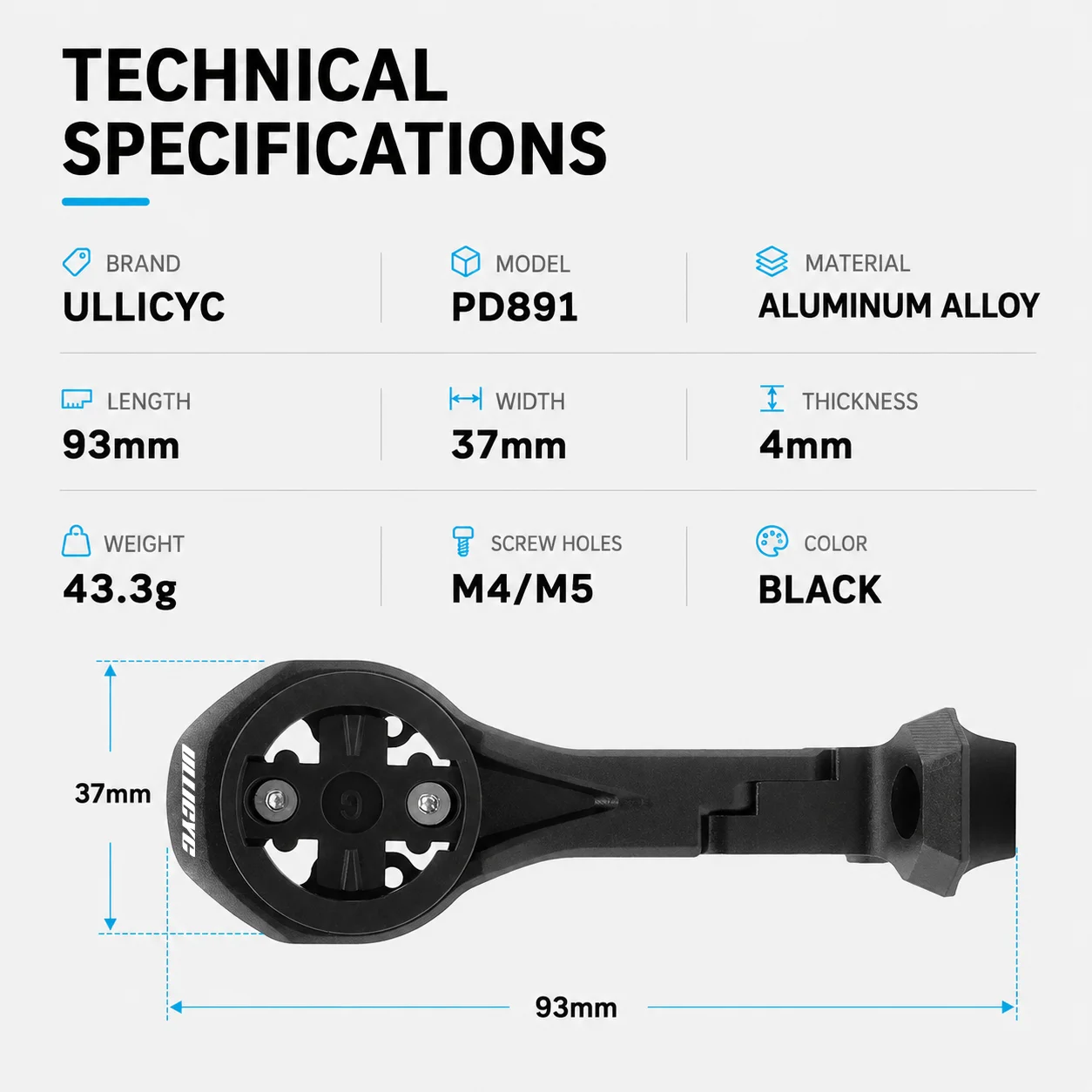 ULLICYC SL8 Rapide 통합 핸들바 컴퓨터  - Phone Mount Handlebar 리뷰 및 가격