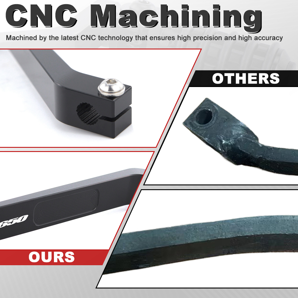 CNC 알루미늄 변속 레버 오토바이 기어 레버 조절 가 - Motorcycle Gear Lever Extender 리뷰 및 가격