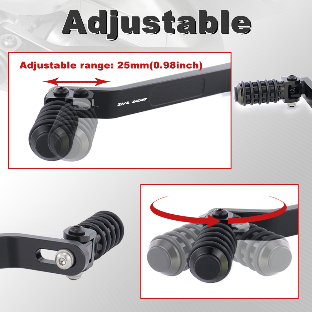 CNC 알루미늄 변속 레버 오토바이 기어 레버 조절 가 - Motorcycle Gear Lever Extender 리뷰 및 가격