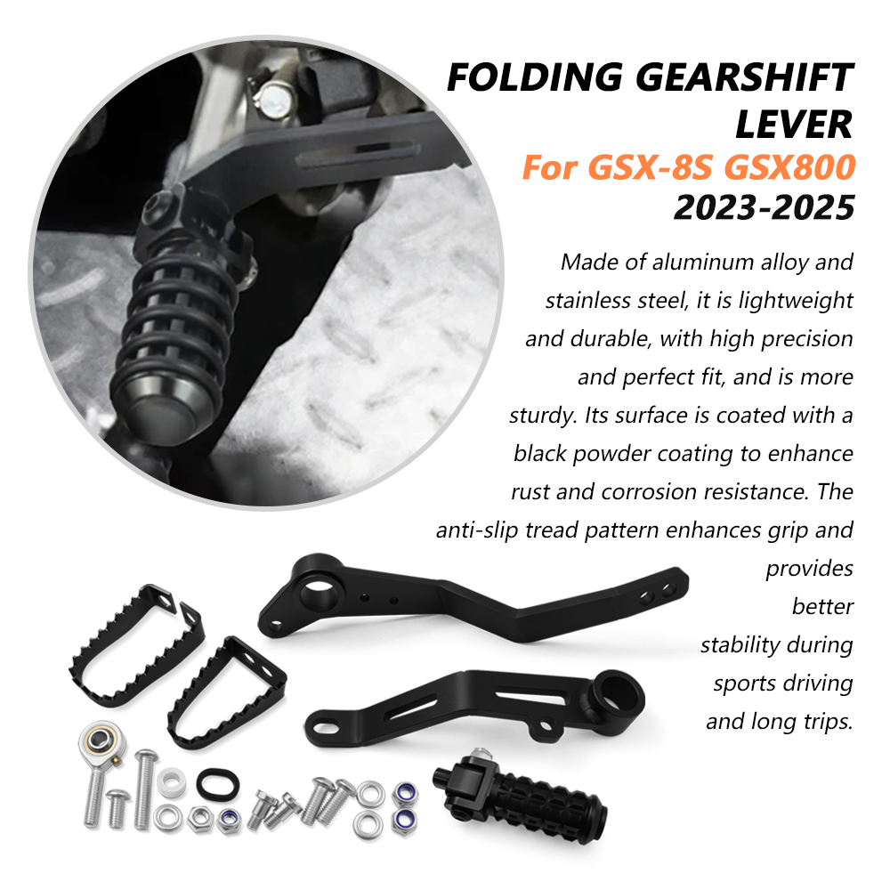 GSX8S GSX 8S 신형 오토바이 접이식 기어 시프 - Motorcycle Gear Pedal 리뷰 및 가격