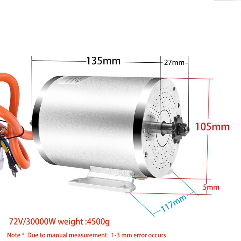 48V 72V 3000W 2000W 전기 브러시리스 모 - Motorcycle Gear Kit 리뷰 및 가격